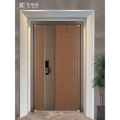凯格斯安全门现代轻奢入户门子母门指纹锁大门进户门防盗门家用