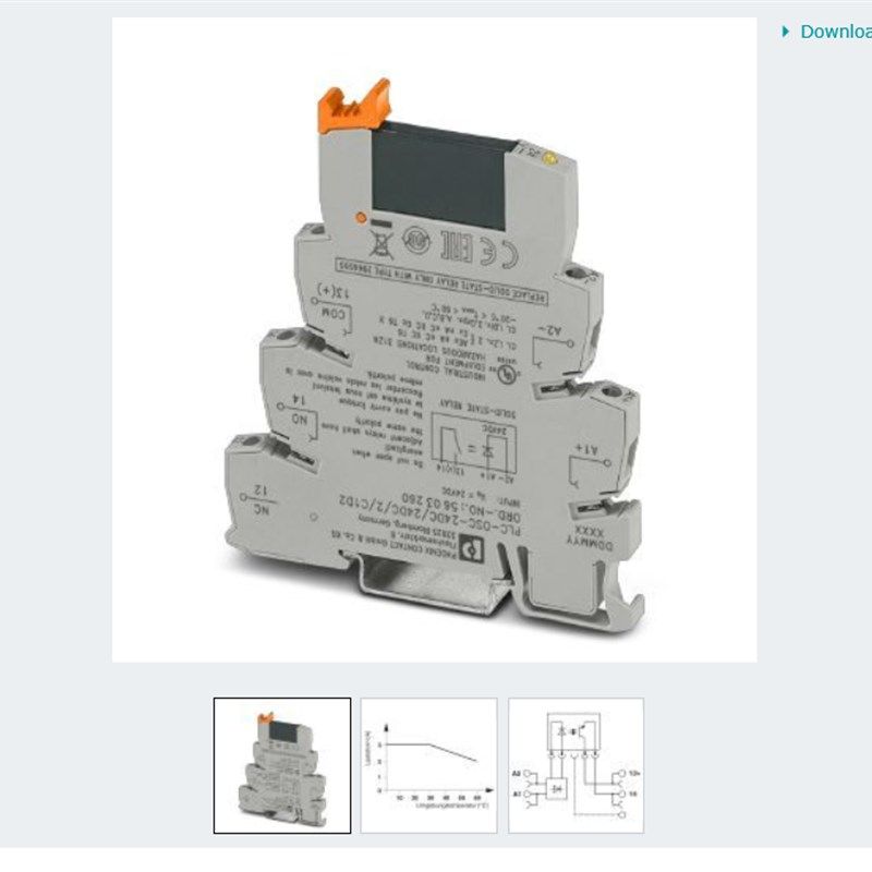 PLC-OPT-125DC/ 48DC/100 - 固态继电器模块  2904586