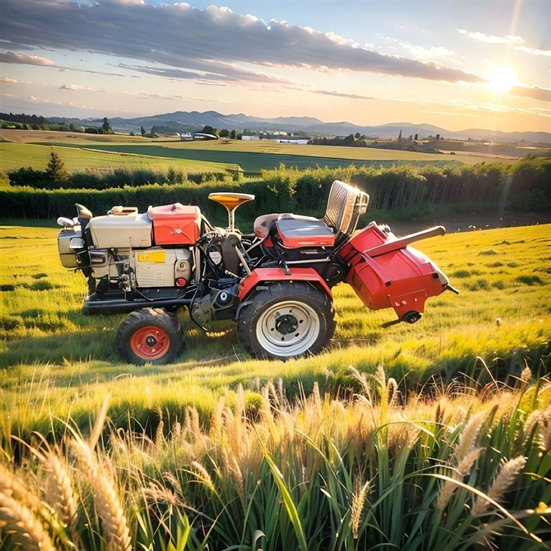 【305b1人收藏】爆款微耕机四驱拖拉机小型柴油水旱两用耕田机施