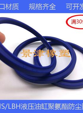 DHS98*108/100*110/105*115/110*120*6/8聚氨酯防尘圈油缸密封圈