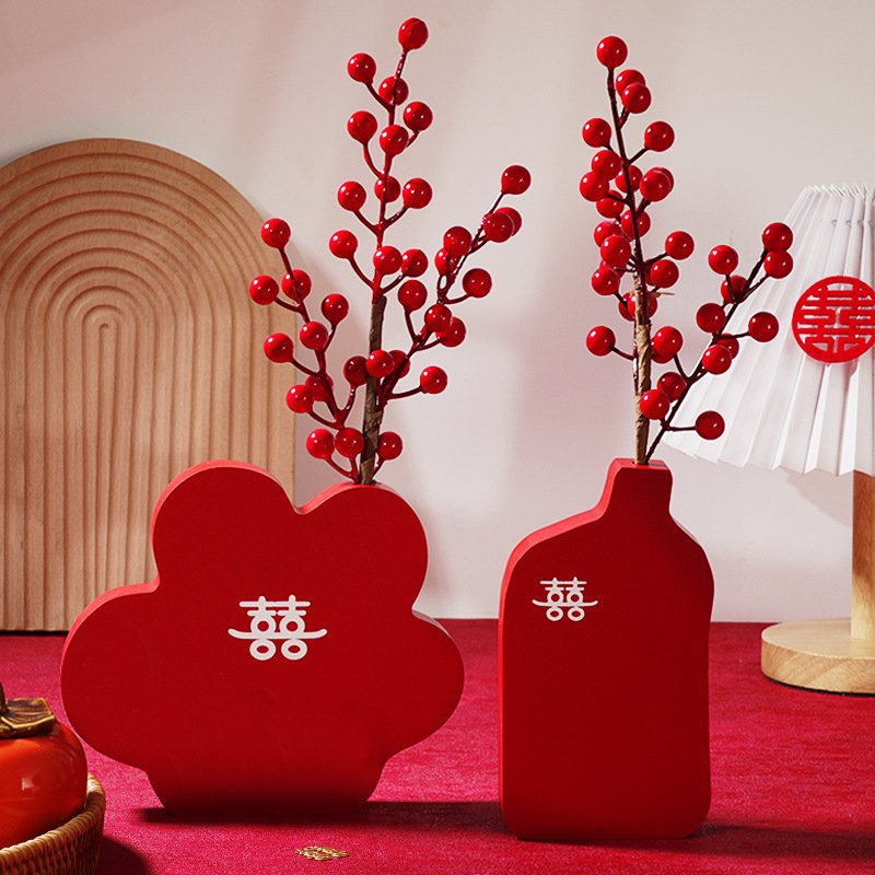 闻派结婚订婚婚房装饰摆件婚礼布置喜字客厅装饰品小摆件喜庆用品