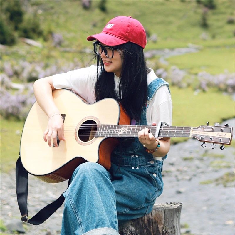 Brook布鲁克s25面单板吉他入门初学者40/41寸学生用饼干自用吉他