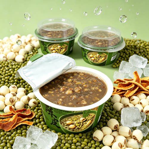 燕纷飞即食绿豆沙速食粥散装盒装