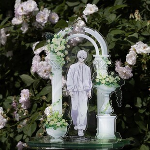 (包邮)婚礼立牌谷美 大尺寸亚克力谷美摆件拍摄道具