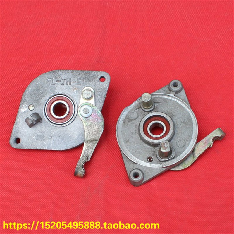 重庆嘉陵CJ50l刹车盘后刹车盘JH50后刹盘 刹车鼓盖 带轴承