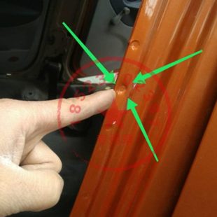 钣金维修汽车代口锚工具铆钉做里点点焊点焊点大工具二梁焊凸起卯