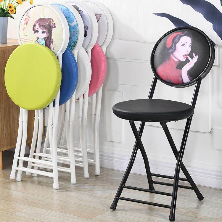 折叠凳子靠背椅子家用便携小圆凳宿舍椅餐椅办公椅会议培训电脑椅,住宅家具,折叠凳/马扎,淘宝优惠券,粉丝福利购,淘宝优惠卷