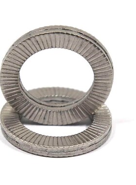 替代米思米NLDF3~80/316不锈钢防松动垫圈达克罗双叠防滑安全垫片