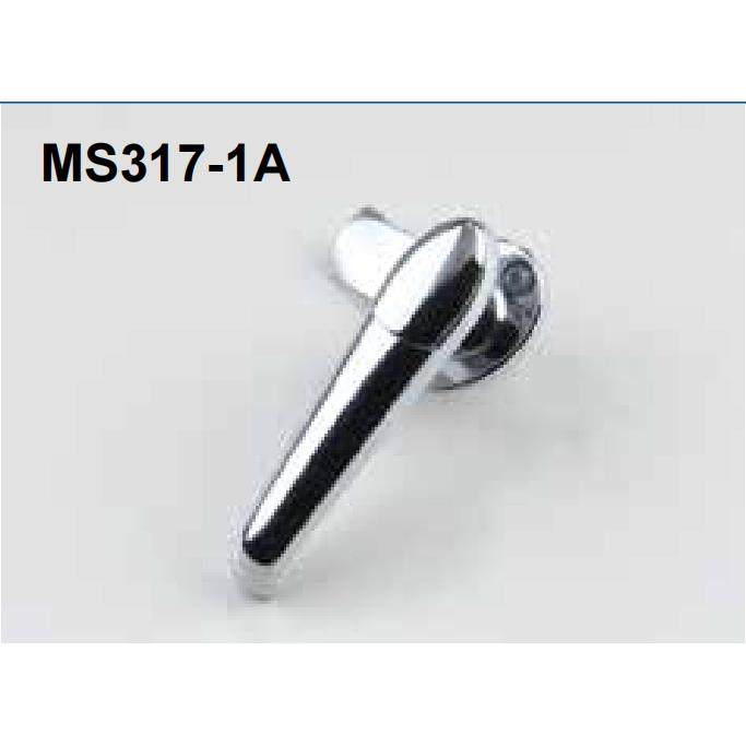 把手锁 执手锁 带防尘防雨盖锁 电器气柜锁60度旋转开门MS317-1A