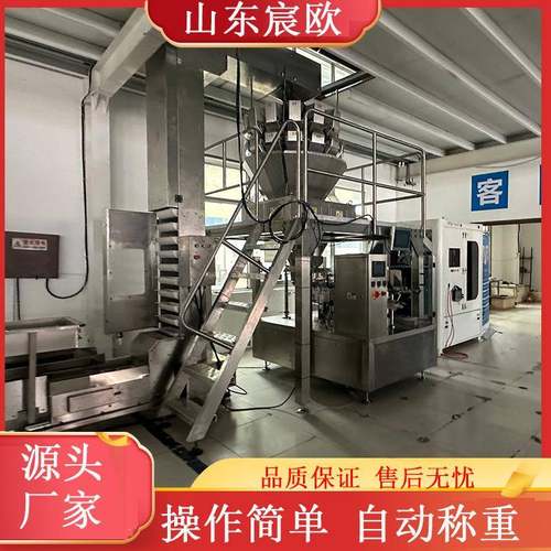 自立预制袋粉末给袋机自动颗粒给袋式包装设备自动打包封口机