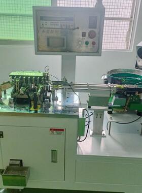 直经3-5MMLED灯珠弯脚机，发光二极管成L形，长短脚单边扩接受头