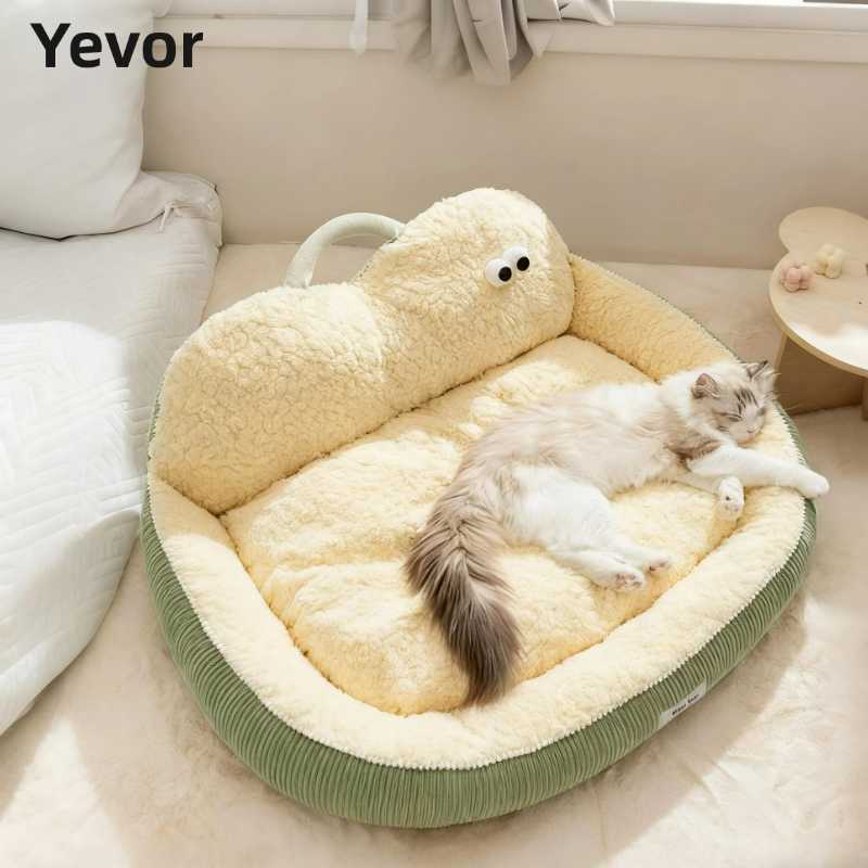 猫窝冬季棉柔软四季通用垫子小型犬狗窝室内可拆洗保暖冬天大空间