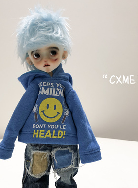 CXME 0B22345芭比嘎子ZSIGA小布blthe扎克娃衣卫衣宽松日常休闲风