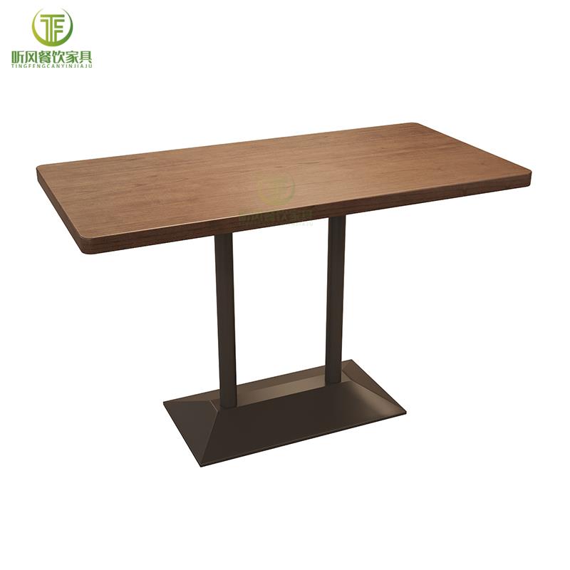 定制茶餐厅卡座东南亚风面馆餐饮咖啡火锅烧烤店商用实木桌椅组合