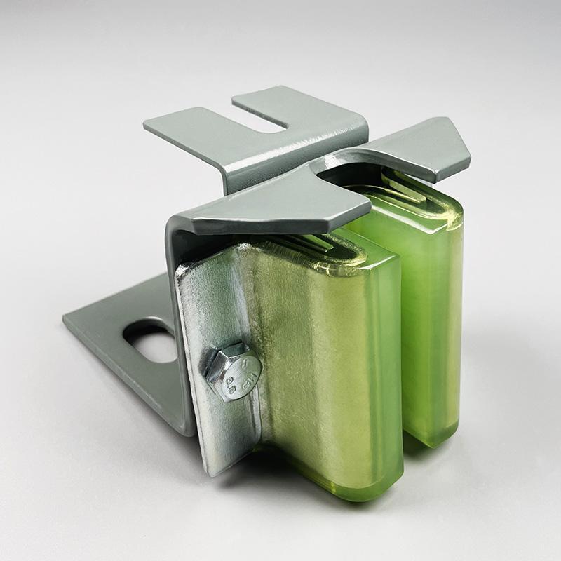 电梯对重导靴三菱空心轨靴衬W型M型副轨靴头适用奥的斯正品配件