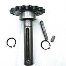 渣土车自动篷布配件炼条传动齿轮通轴承座涨紧轮RV电机轴