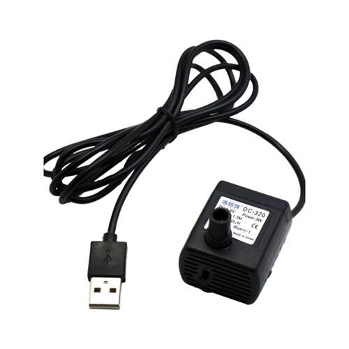 USB小水泵5V工艺品宠物饮水机微型低压安全潜水泵假山静音
