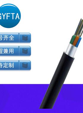 铠装光缆GYFTA-4/8/12/24/48/72芯室外架空单模非金属G652D光纤线