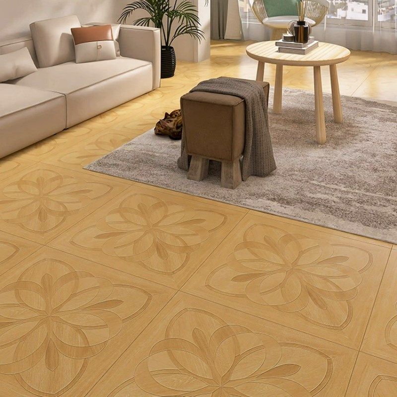 法式柔光全瓷模具面拼木纹砖瓷砖客厅阳台仿木纹地板砖