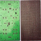 板 e9红色LED显示屏单元