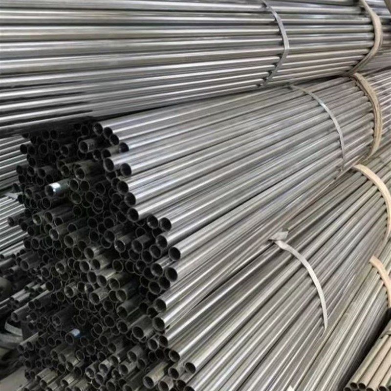 镀锌钢管定制防锈温室大棚骨架卷膜杆弯管立柱圆管方管椭圆管