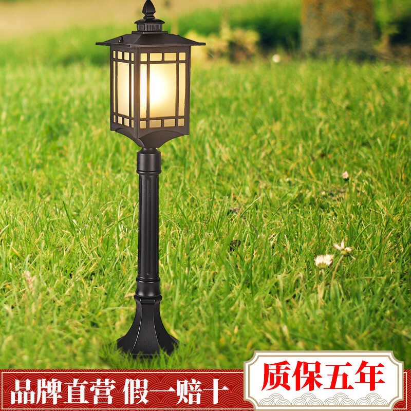 太阳能灯草坪灯地插灯户外防水草地花园灯家用别墅院子地灯庭院灯