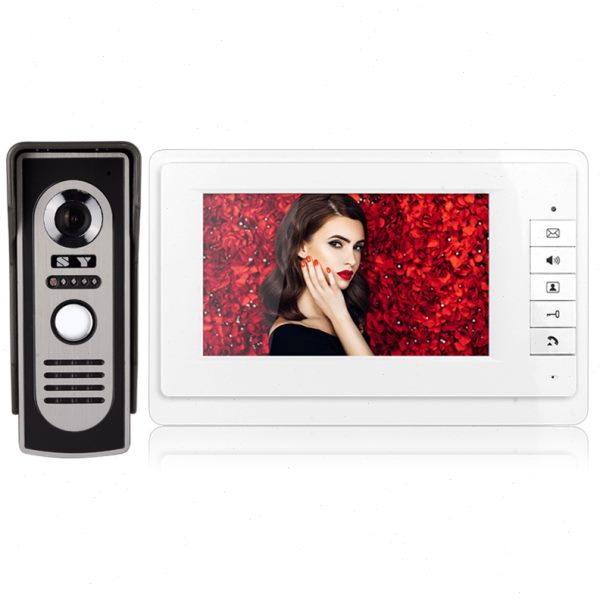 山一视达 实用防雨夜视可视门铃可视门禁楼宇对讲