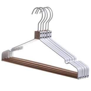 高端实木铁艺宽肩大衣架衣撑子轻奢高级衣柜衣帽间专用木质晾衣挂