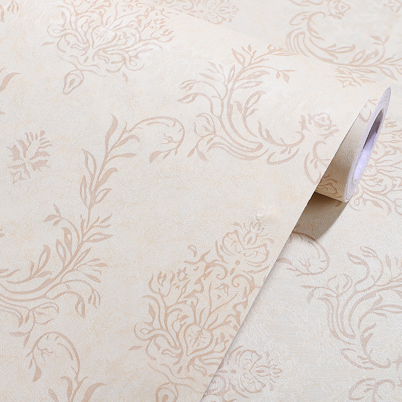 加厚家用墙纸自粘卧室温馨防水防潮客厅装饰欧式自贴背景墙壁纸