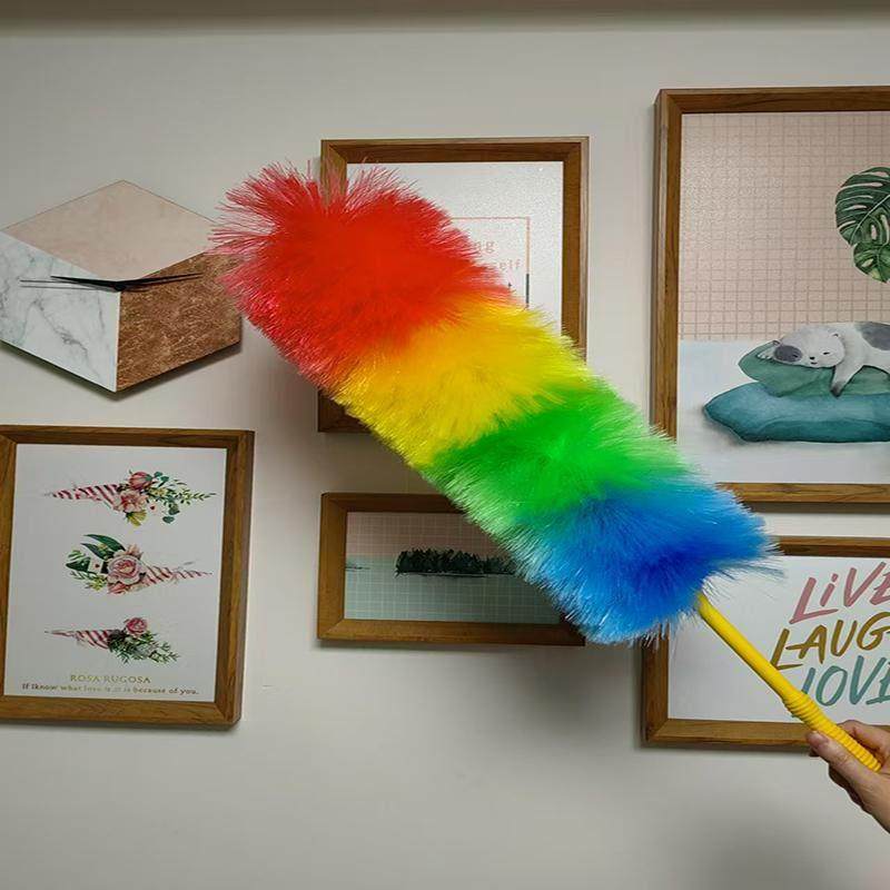 大型吸尘器塑料鸡毛家用清洁扫地静电刷可洗弯曲尼龙彩色神器,家庭/个人清洁工具,除尘掸,淘宝优惠券,粉丝福利购,淘宝优惠卷