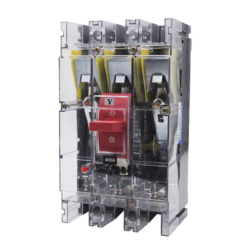 DZ20Y-225A 100J 160C630A塑壳断路器空气开关三相380V保护器透明
