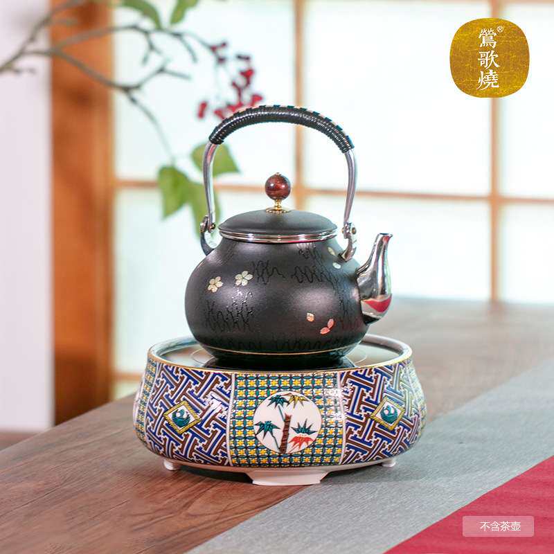 莺歌烧电陶炉家用煮茶器静音电炉煮茶无风扇大功率圆形煮水茶炉