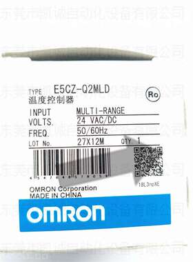 E5CZ-Q2MLD AC/DC24V 有库存现货OMRON温控器电压输出2报警输出