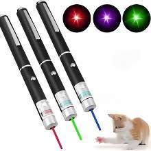 1Pc 5MW High Power Lazer Pointer 650Nm 532Nm 405Nm Red Blue