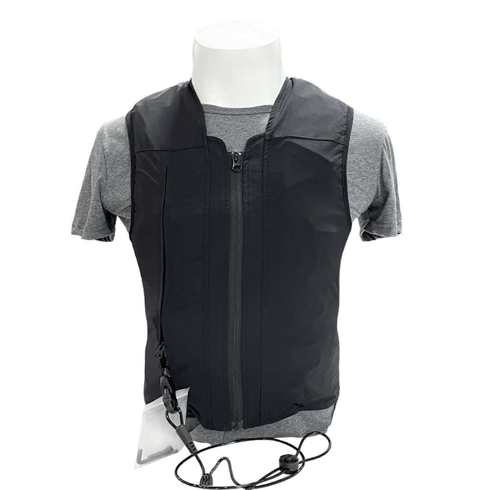 厂家直销马术训练背心充气马术服安全防护骑马训练装备