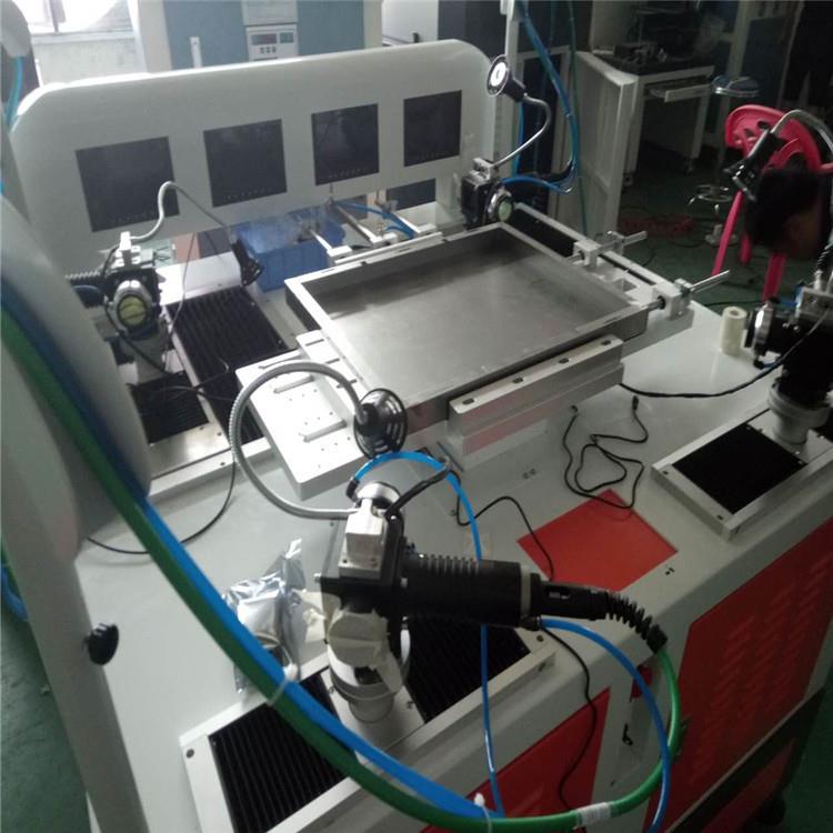 双路激光焊接机不锈钢金属工件精密部件自动焊接机光纤焊接机
