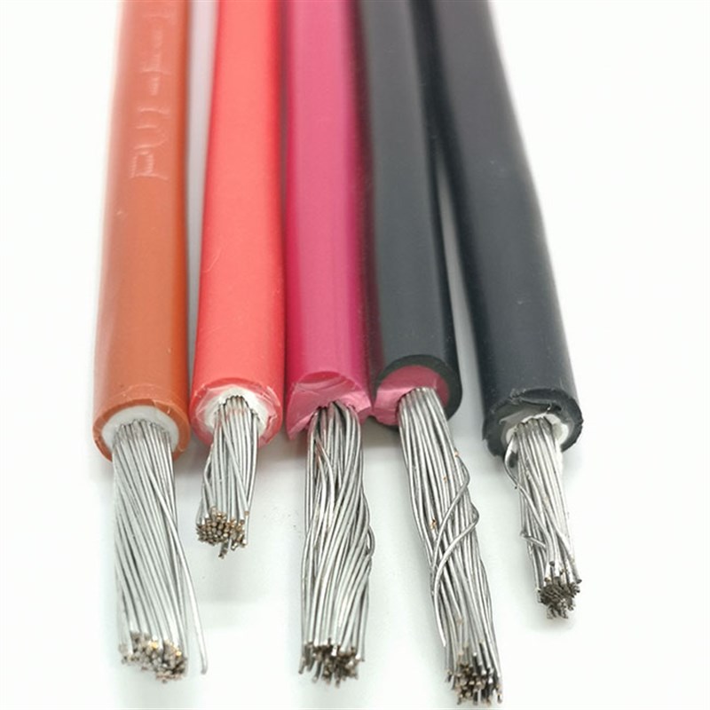 光伏直流电缆电线PV1-F4/6/2.5平方铜芯线太阳能专用电线国标软线