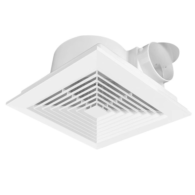 集成吊顶换气扇厨房卫生间天花排气扇吸顶L式强力静音石膏板排风