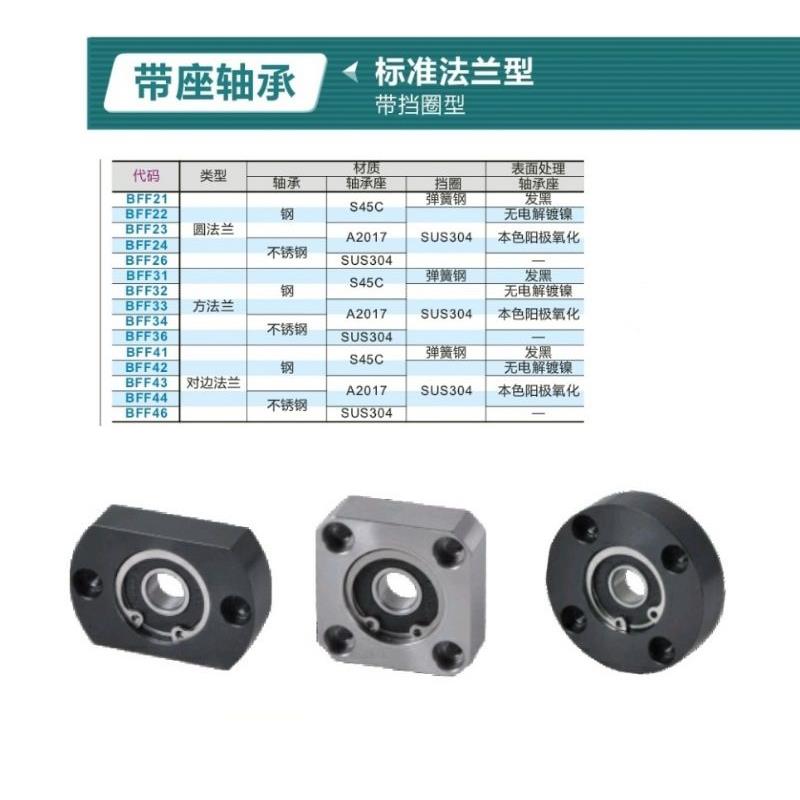 法兰式 轴承座 BFF21/22/26-6902ZZ 6002ZZ 6202ZZ 6903ZZ