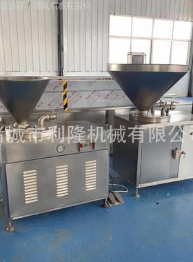 全辣自动热狗灌肠机腊 IXW香肠米肠灌装设备 肠红肠肠火腿肠加工