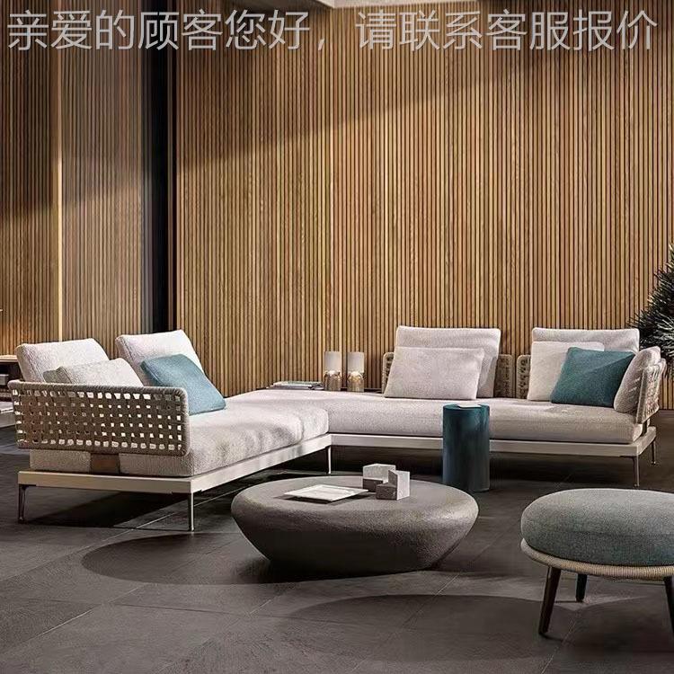 台户外821沙发庭院别墅北室欧外休闲露阳光设计师花园藤房编家具