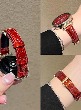 正钦适用oppo watch x2mini手表表带真皮新款oppowatchs智能运动