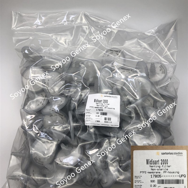 17805UPQ赛多利斯空气过滤器 Midisart2000  02um 60mm软管接口