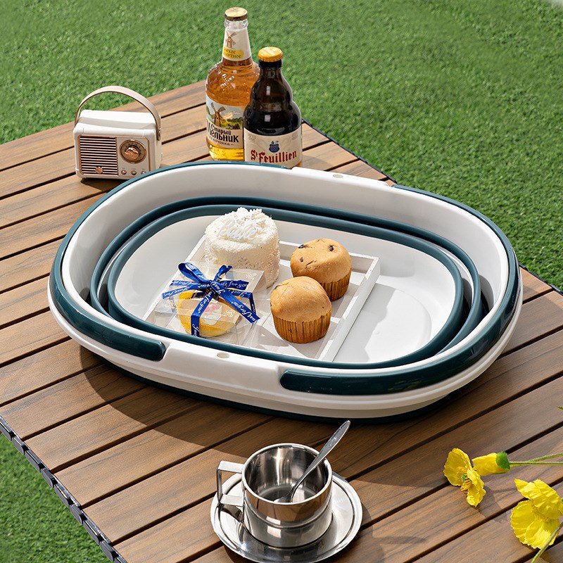 可折叠水桶家用拖把桶长方形大号户外车用便携式收纳桶大容量单桶