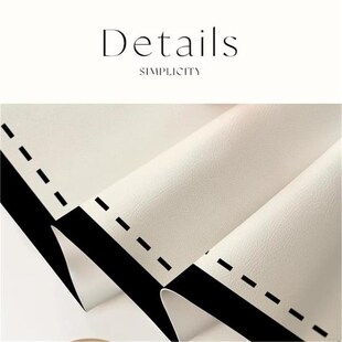 圆形餐桌奶油风桌布防水防油防烫隔热皮革材质客厅茶几桌面茶杯垫