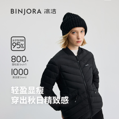 BINJORA冰洁95绒短款羽绒服