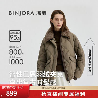 BINJORA冰洁95绒女款羽绒服