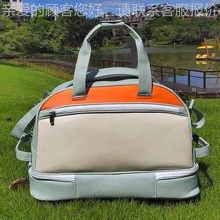 男士 收 女士PU皮2200258防立水衣服包 袋衣 纳袋 独鞋 高尔夫物包