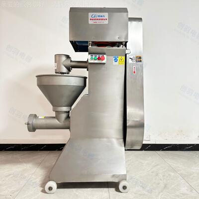 *鸡架骨磨泥机肉冻 大型1.5吨多功能工泥业绞TOD机 冷鸡胸肉猪肉