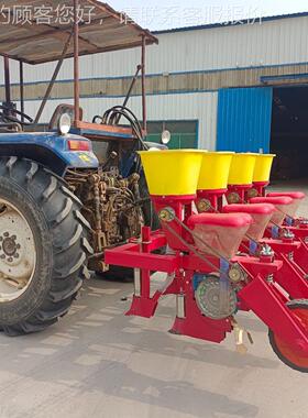 圆豆桶玉RWN米播种机三行四行玉大米播机精免耕施肥精良播种机